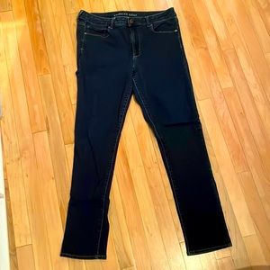 Size 16 Hi-Rise Skinny Dark Wash American Eagle Jeans
